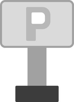 Parking Sign Vector Icon