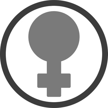 Female Symbol Vector Icon