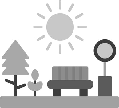 Park Vector Icon