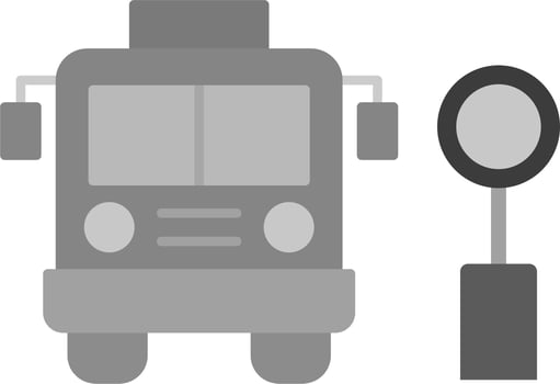 Bus Stop Vector Icon