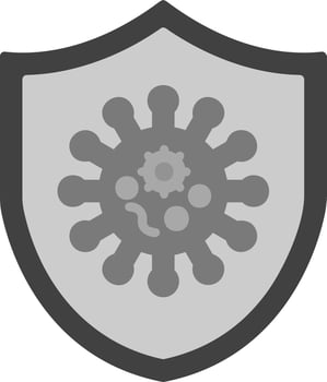 Virus Protect Vector Icon