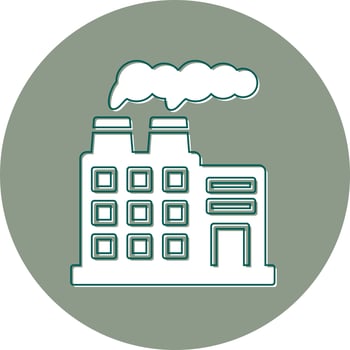 Factory Vector Icon