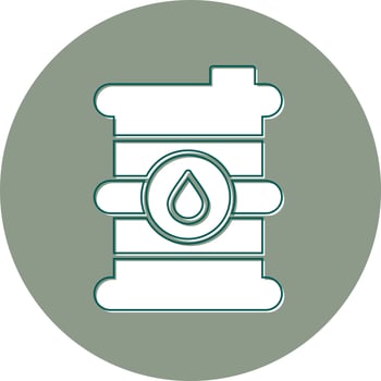 Oil Barrel Vector Icon