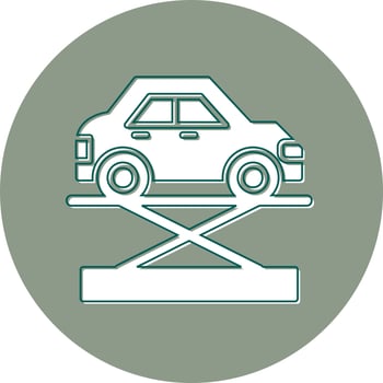 Car Jack Vector Icon
