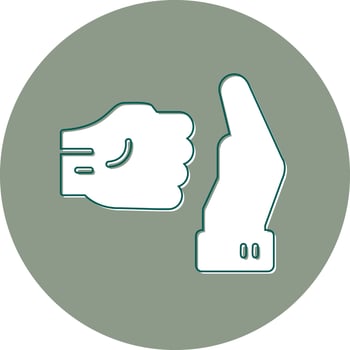 Stop Violence against Women Vector Icon