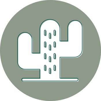 Cactus Vector Icon