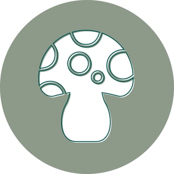 Mushroom Vector Icon