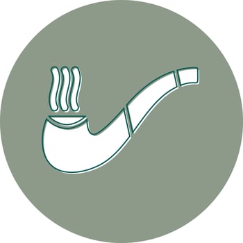 Smoking Pipe Vector Icon