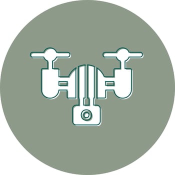 Drone Vector Icon