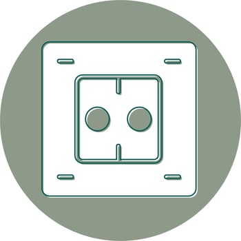 Electric Socket Vector Icon