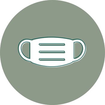 Face Mask Vector Icon