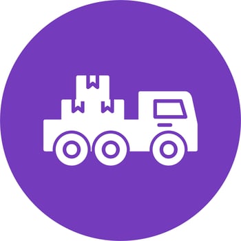 Pickup Truck Vector Icon
