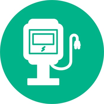 Charging Station Vector Icon