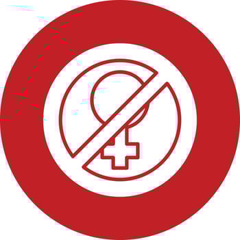Stop violence Against Women Vector Icon