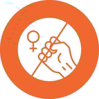 Violence against Women Vector Icon