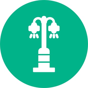 Streetlight Vector Icon