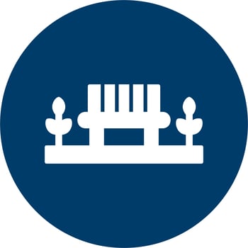 Park Bench Vector Icon