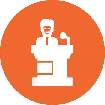 Speech Vector Icon
