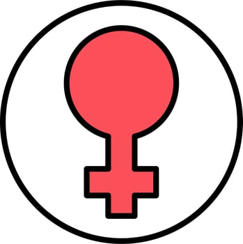 Female Symbol Vector Icon
