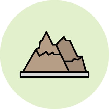 Mountain Vector Icon