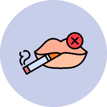 No Smoking Vector Icon