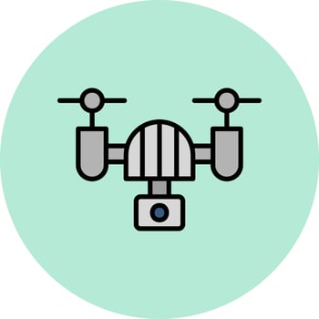 Drone Vector Icon