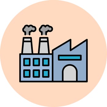 Industries Vector Icon