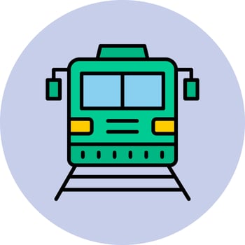 Train vector icon