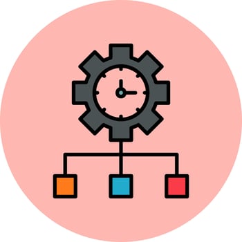 Time Management vector icon