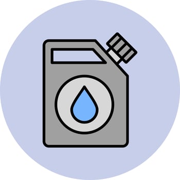Fuel Cane Vector Icon