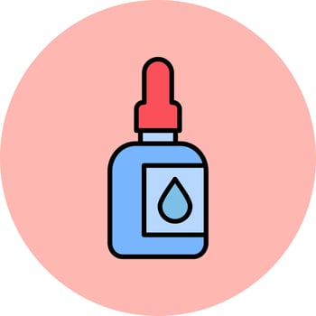 Oral Vaccine vector icon