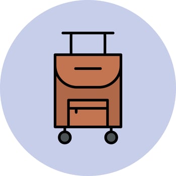 Luggage vector icon