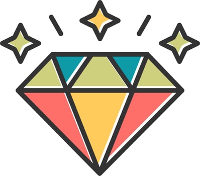 Diamond Vector Icon