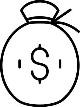 Money bag Vector Icon