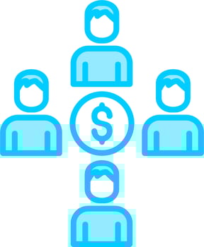 Crowdfunding Vector Icon