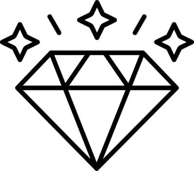 Diamond Vector Icon
