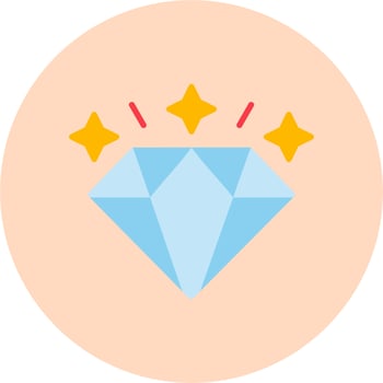 Diamond Vector Icon