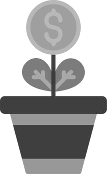 Financial Profit Vector Icon