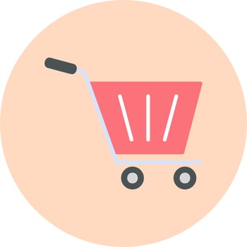 Trolley Vector Icon