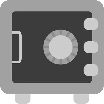 Safe Vector Icon
