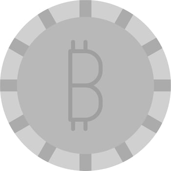 Bitcoin Cryptocurrency Vector Icon