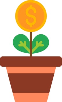 Financial Profit Vector Icon