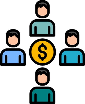 Crowdfunding Vector Icon