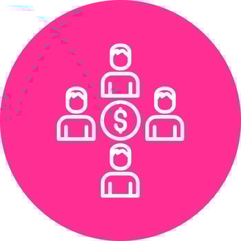 Crowdfunding Vector Icon