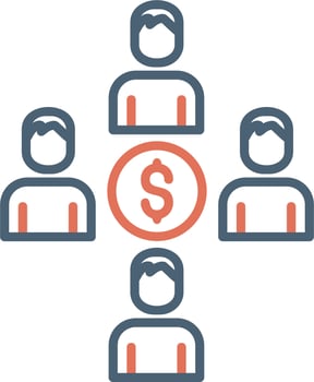 Crowdfunding Vector Icon