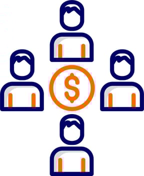 Crowdfunding Vector Icon