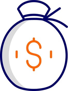 Money bag Vector Icon