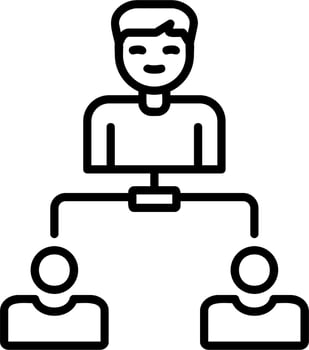 Hierarchy Vector Icon