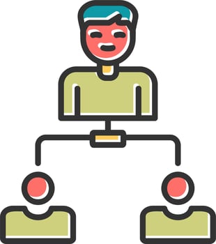 Hierarchy Vector Icon