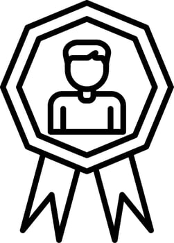 Employee Of The Month Vector Icon
